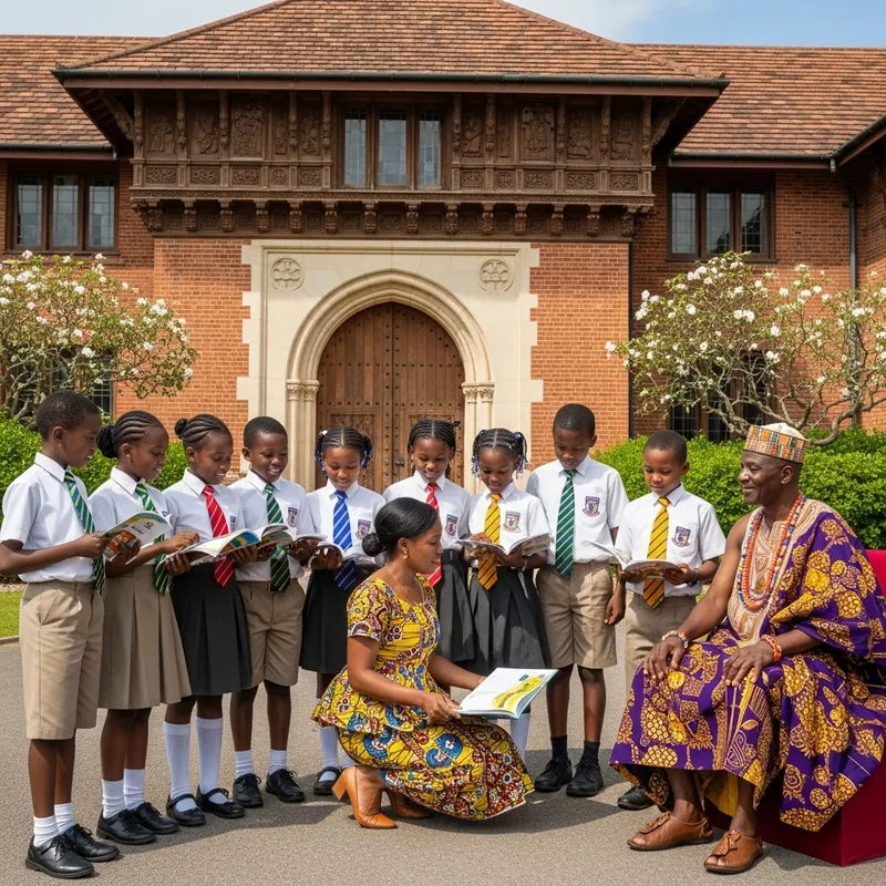 Empowering African Youth at the Chief's Palace