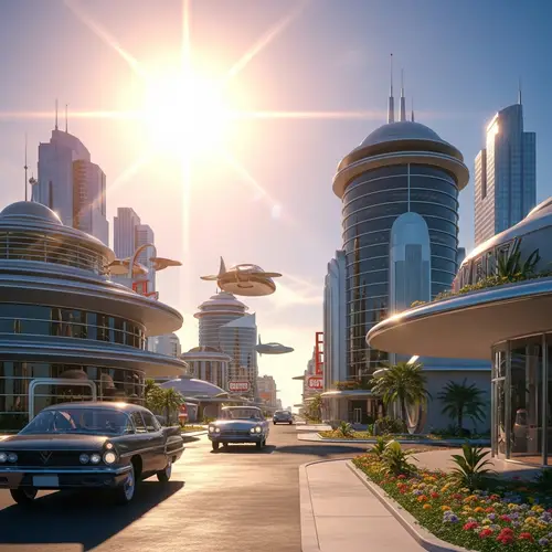 Retro-Futurism: A Vision Under the Scorching Sun