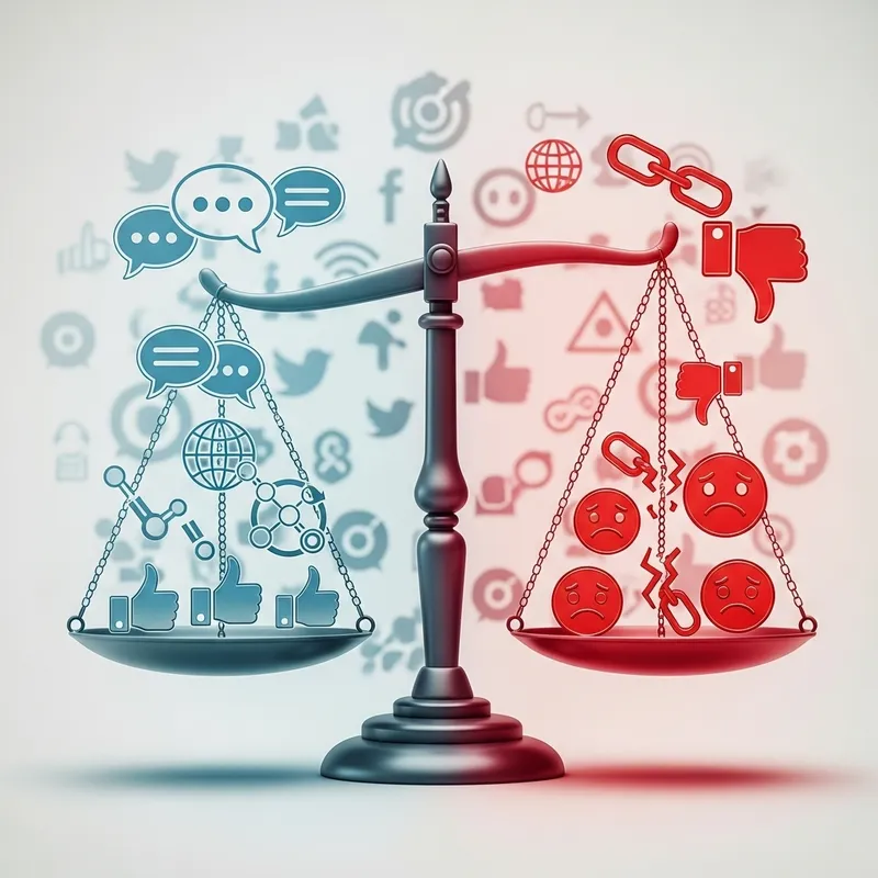 Impact of Social Media: Positive vs Negative Aspects