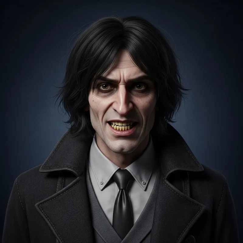 Severus Snape: Enigmatic Man with Sallow Complexion and Unique Features