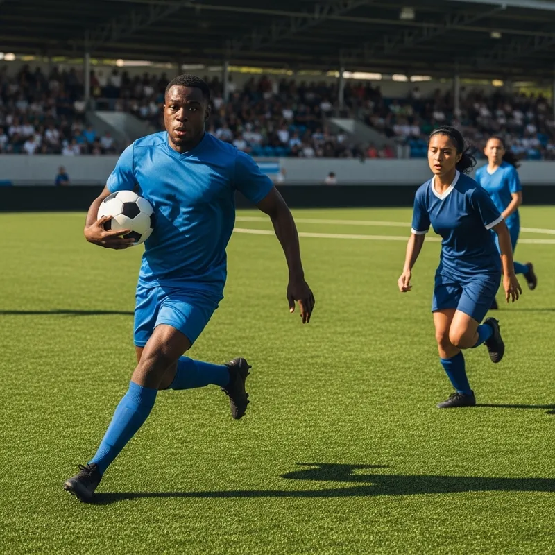 Dynamic Football Match | Exciting Game on Green Field