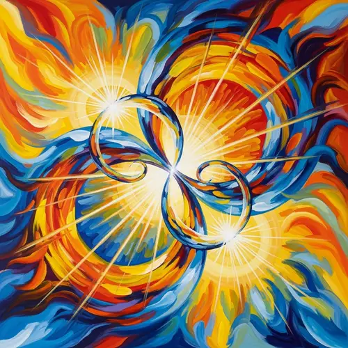 Vibrant Connection: Expressing Happiness Through Energetic Movement