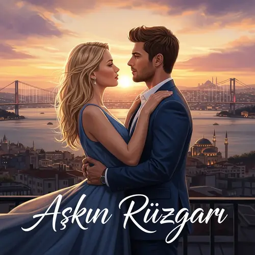 Romantic Drama Digital Painting | Blonde Woman & European Man