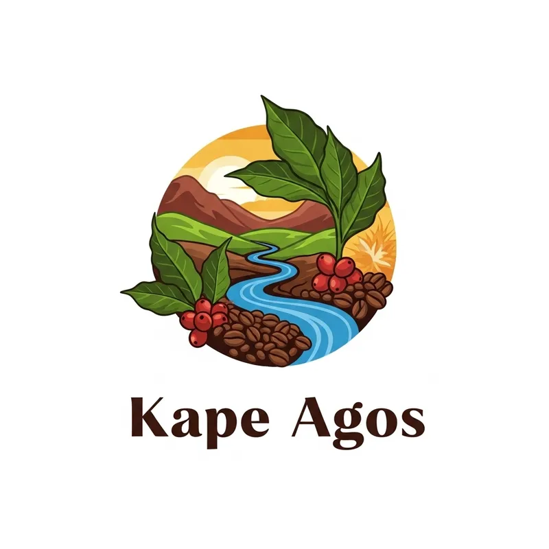 Captivating Logo Design for Kape Agos Coffee Shop | Warm & Inviting