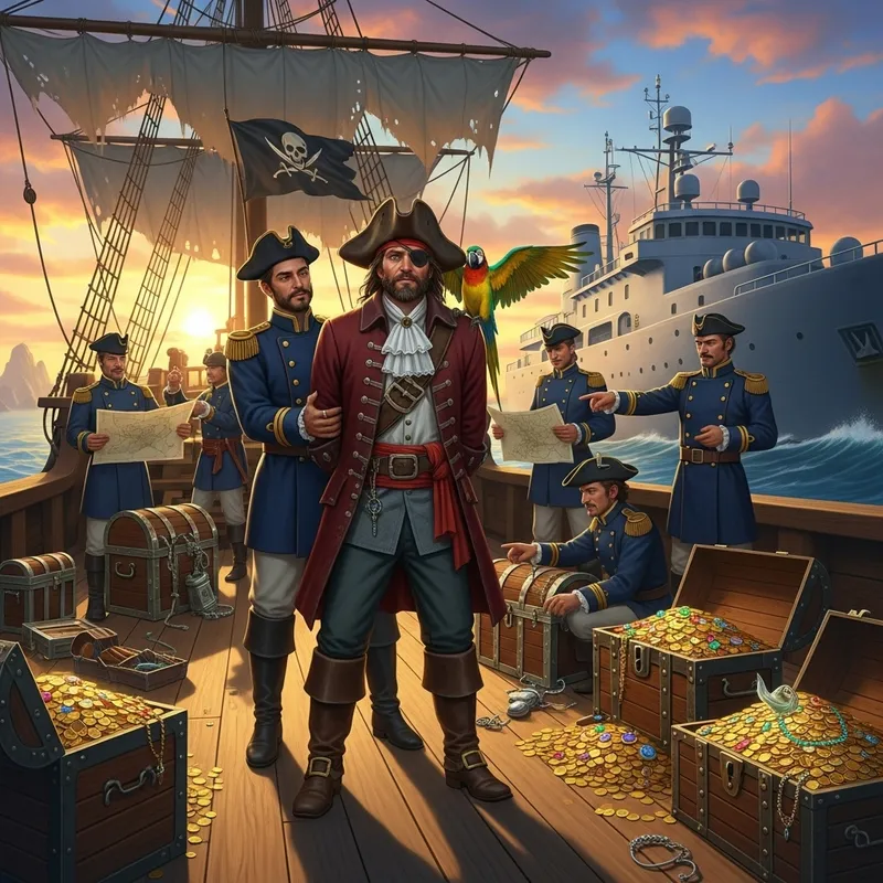 Pirate Captured by Navy