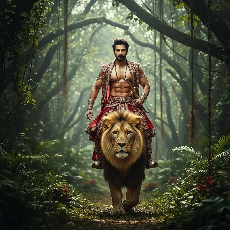 Kichha Sudeep on Lion | Majestic Jungle King