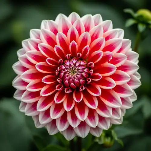 Colorful Bloom Dahlia Flower Close-Up in Ultra HD Quality