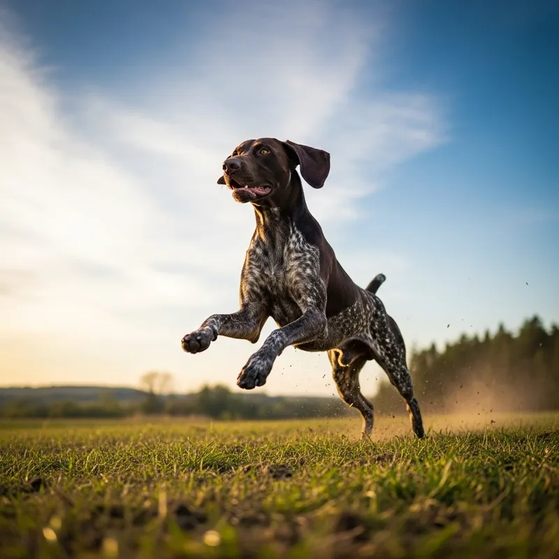 Majestic German Shorthaired Pointer | High-Speed Field Run Majestic German Shorthaired Pointer | High-Speed Field Run