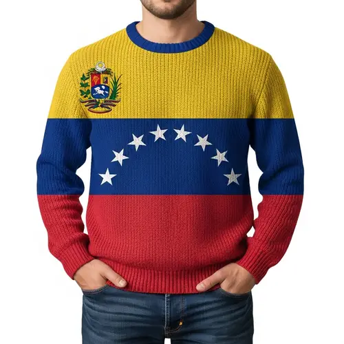 Stylish Venezuela Flag Sweater - High-Quality Craftsmanship