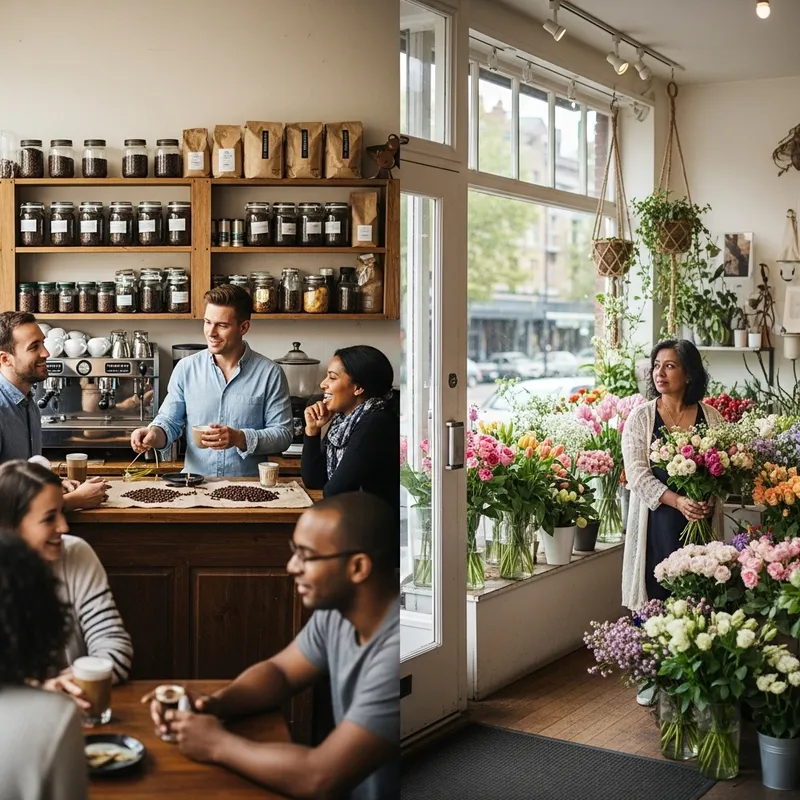 Enchanting Coffee & Floral Shop - City Side Enchanting Coffee & Floral Shop - City Side