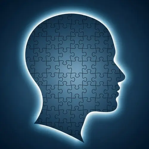 Silhouette Head Puzzle Pieces | Intricate Mind Puzzles