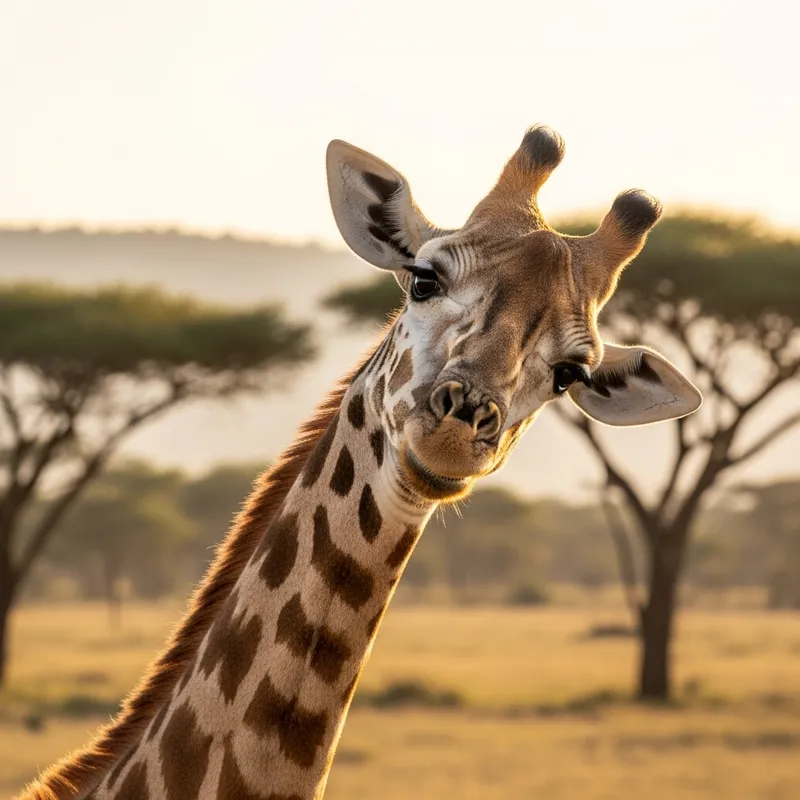 Confused Giraffe - Not Understanding Anything