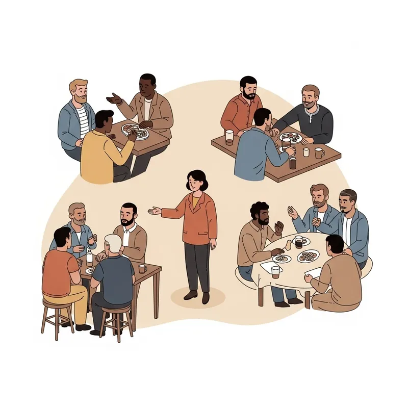 Men Living in Community: Care and Guidance