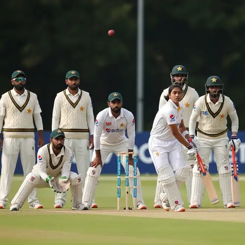 Pakistan Test Match Fielding Strategy