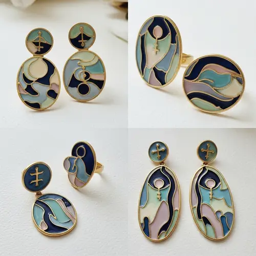 Symbolist & Blue Rose Inspired Jewelry Collection | Ethereal Designs