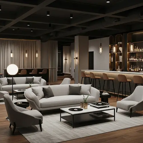 Innovative Design for a Luxe Livehouse Bar