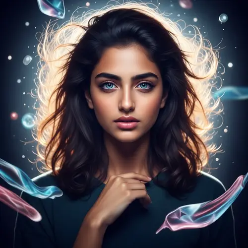 Captivating 18-Year-Old Middle Eastern Girl with Stunning Eyes - 4K Resolution