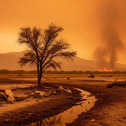 Impact of Climate Change - Visual Representation