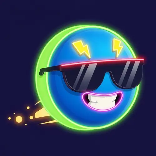Unique 2D Video Game Character Inspired by Pacman