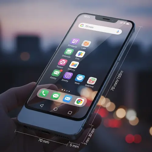 Transparent Screen Smartphone with Aluminum Box