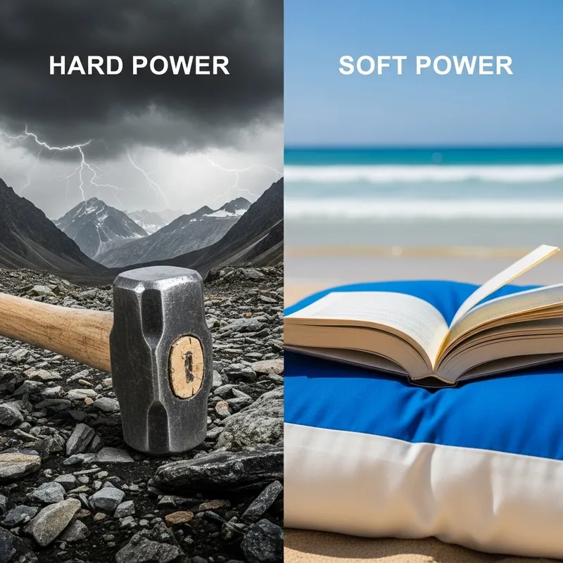 Hard Power vs Soft Power: Visualizing Influence and Contrast