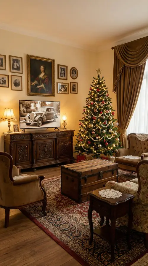 Vintage Style Living Room Transformation