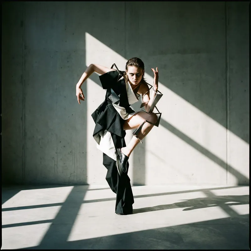 High Fashion Avant-Garde Editorial Shoot High Fashion Avant-Garde Editorial Shoot