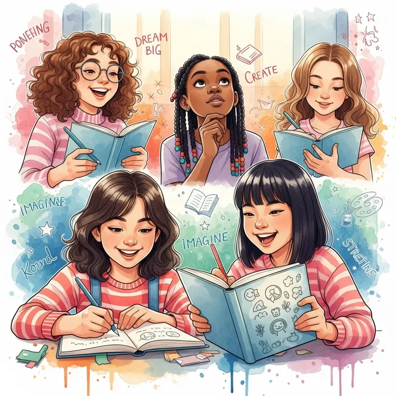 Empowering Young Girls Through Creative Writing Art