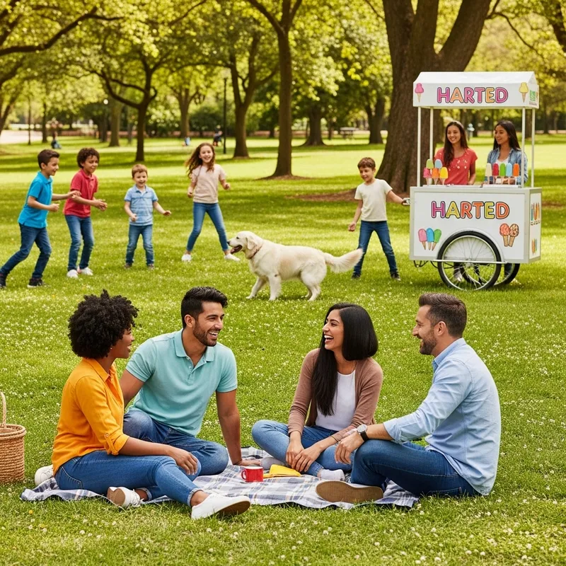 Discovering Pure Joy: A Scene of Happiness and Laughter