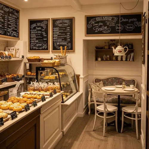 Quaint Bakery Cafe | Warm & Inviting Ambience