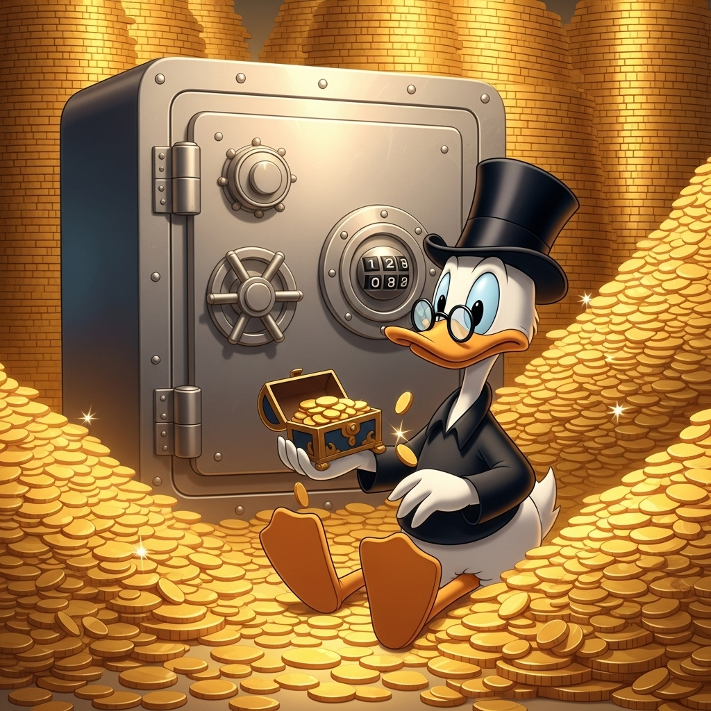 Underwater Treasure Chest with Gold Coins | AI Art Generator | Easy-Peasy.AI