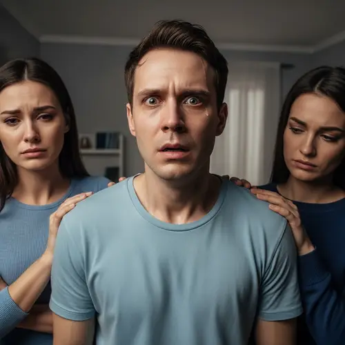 Man's Expression After Cheating with Wife's Best Friend