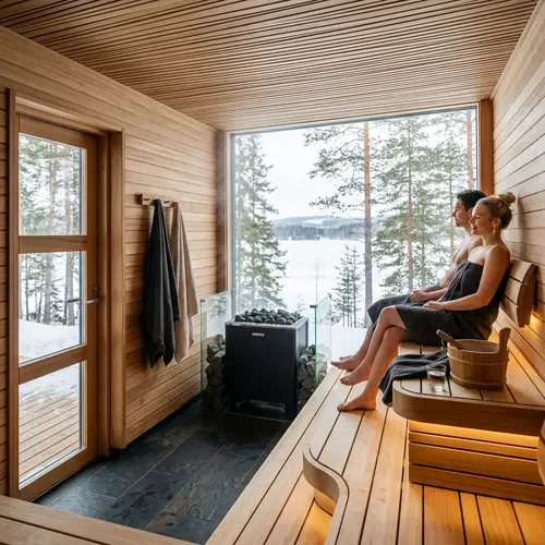 Modern Sauna Interior Design Ideas