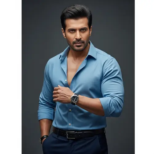 South Asian Action Hero Embraces Luxury in Stylish Rolex Look