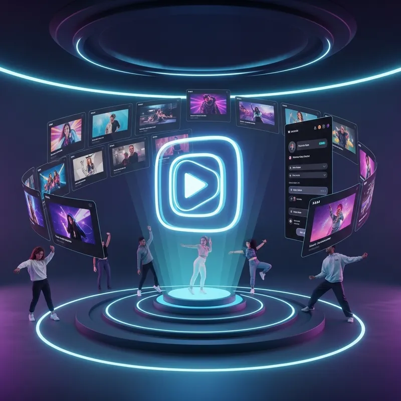 Futuristic TikTok - Dance in 3D | Dance Video Platform