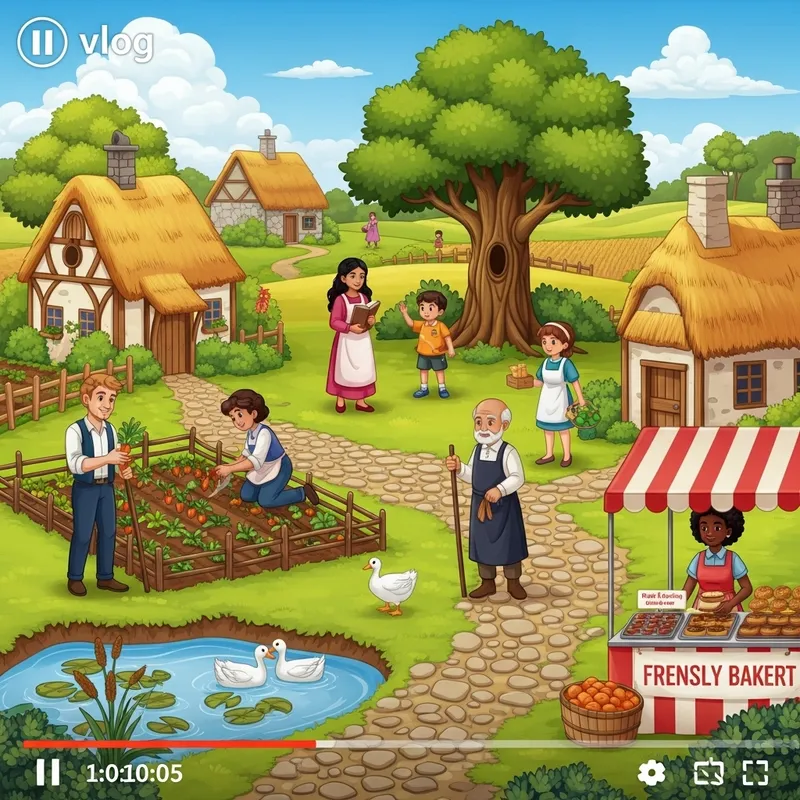 Captivating Village Vlog for an Authentic Look at Rural Life