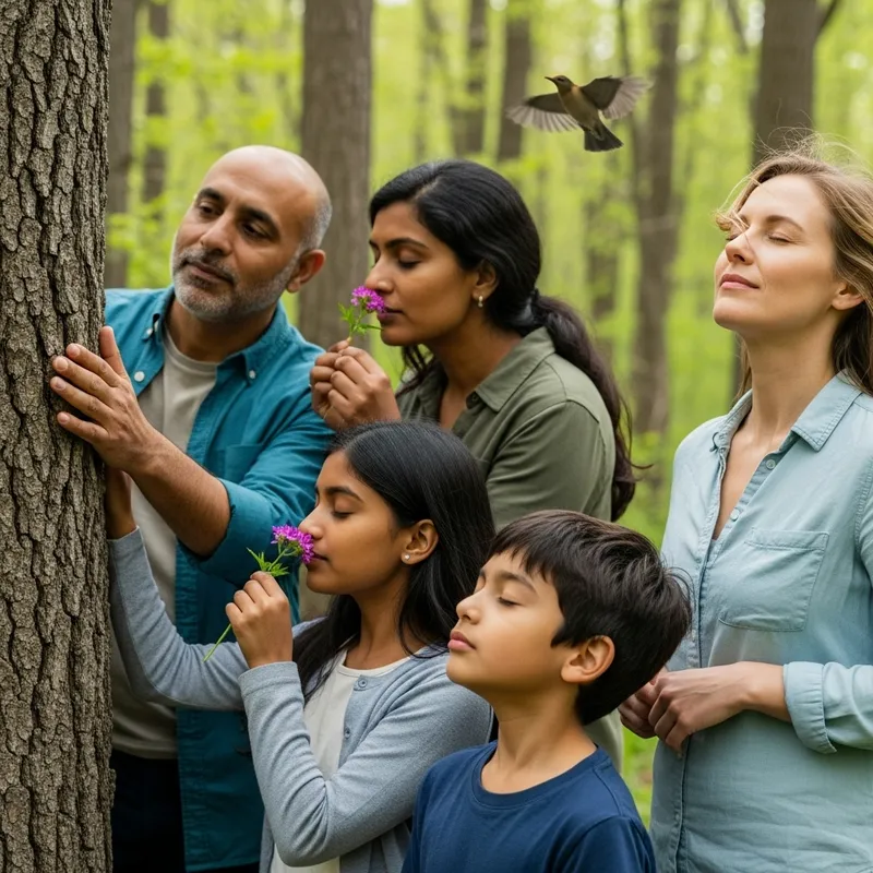 Forest Therapy: A Sensory Healing Experience