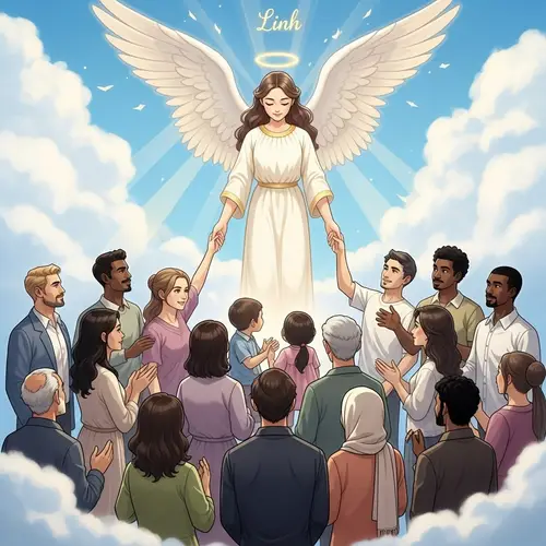 Angel Linh - Compassionate Helper Among Diverse People