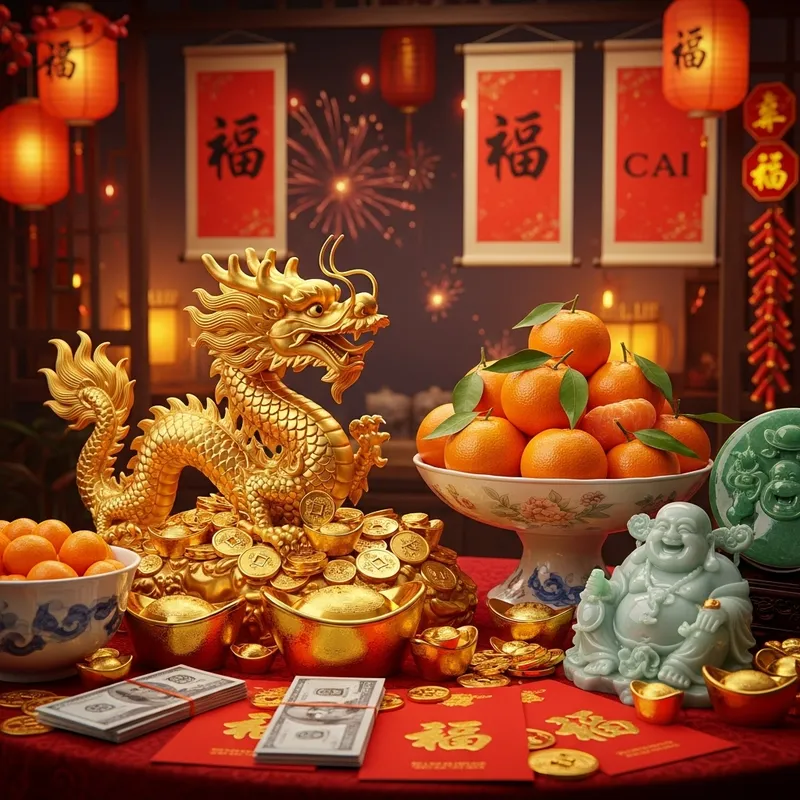 Celebration, Wealth, and Good Fortune