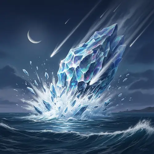 Mysterious Ice Meteorite Falls into the Sea