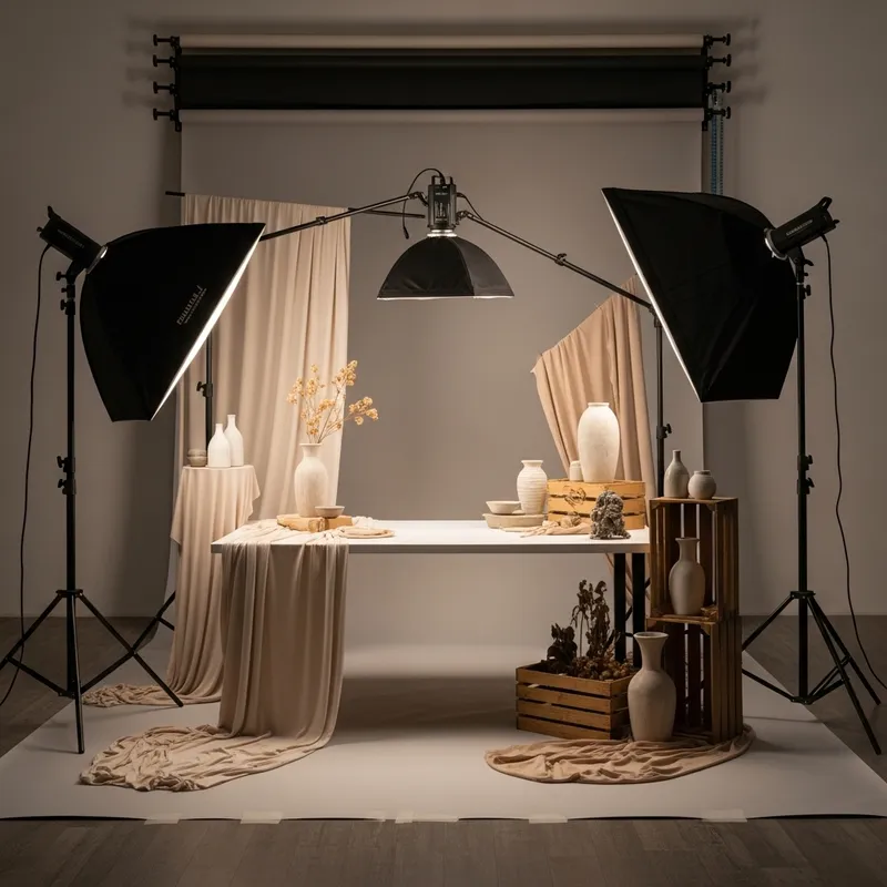 Interior Setup for Object Photography