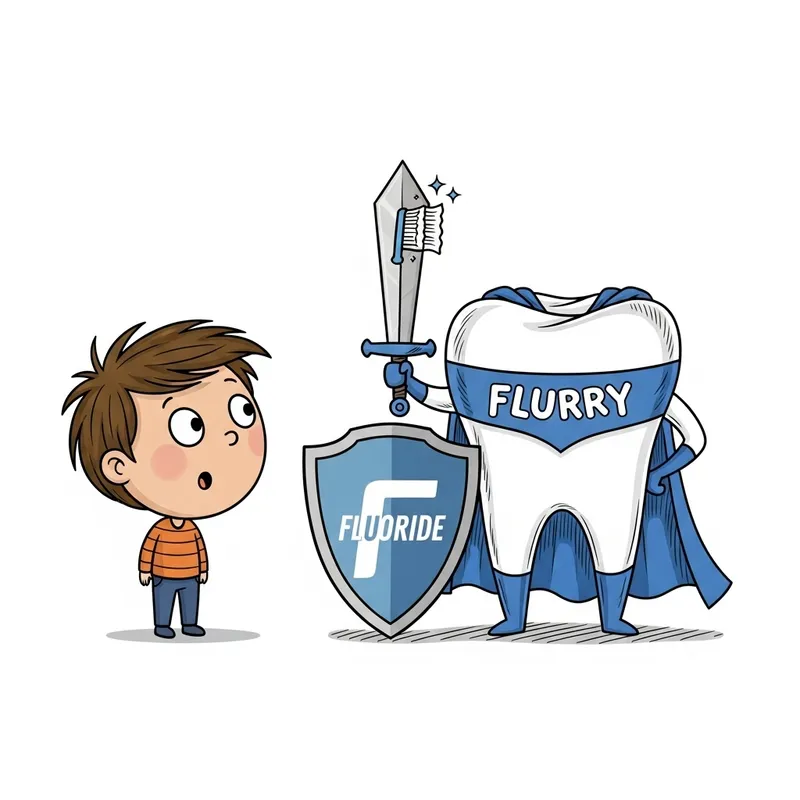 Superhero Tooth and Fluoride Defender: Kid's Dental Adventure