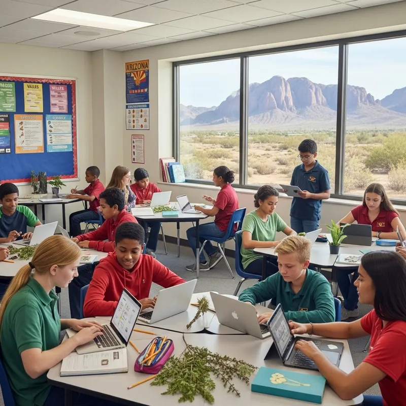 Student Learning in Arizona: Environmental Interaction & Innovation