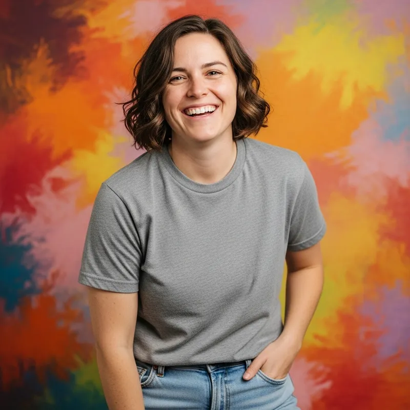 Meet Me: A Friendly Face in Colorful Surroundings