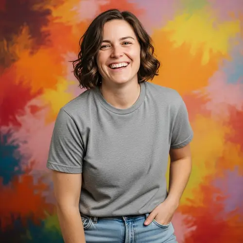 Meet Me: A Friendly Face in Colorful Surroundings