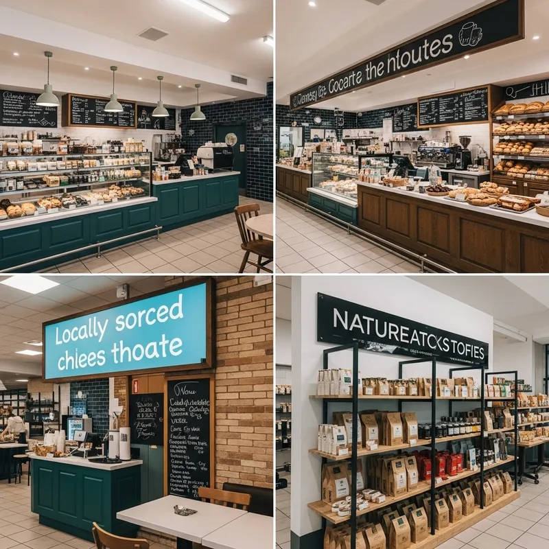 Cozy Cafe with Nature-Inspired Retail Space | Locally Sourced Refreshments