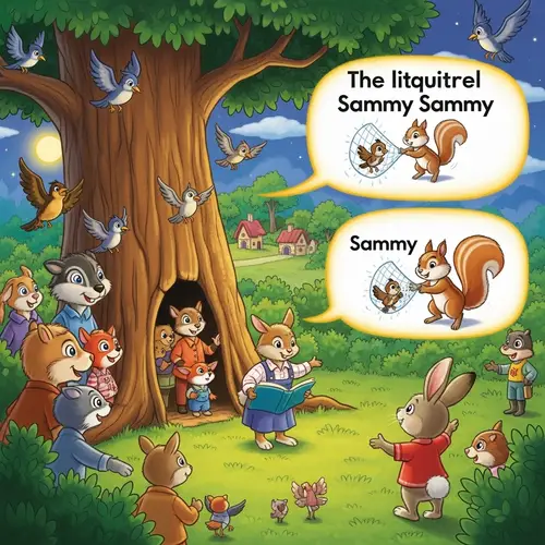 Sammy the Brave Squirrel: A Heartwarming Forest Tale | Storybook