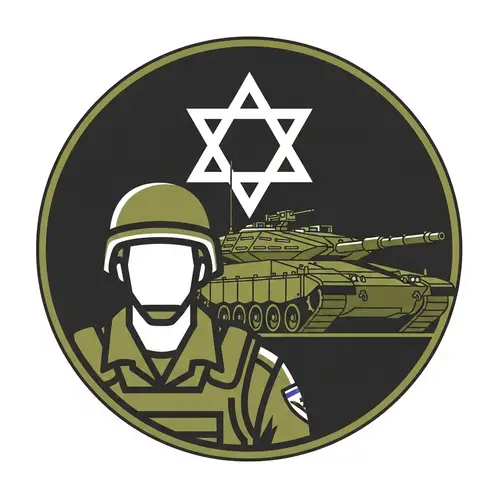 Israeli Army Troop Emblem Design | Minimalist Style