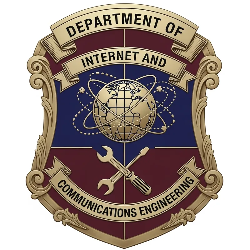 Internet and Communications Engineering Department Badge