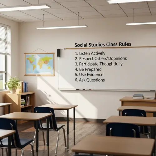 Social Studies Class Session Rules